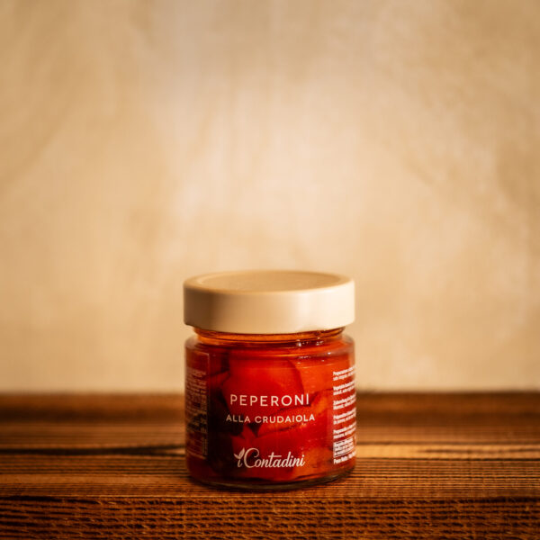 Contadini Red Peppers in Oil 230g